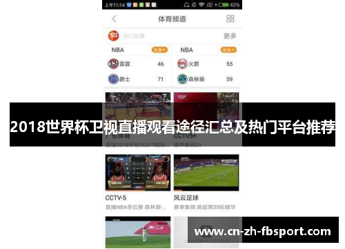 2018世界杯卫视直播观看途径汇总及热门平台推荐 2018世界杯卫视直播观看途径汇总及热门平台推荐